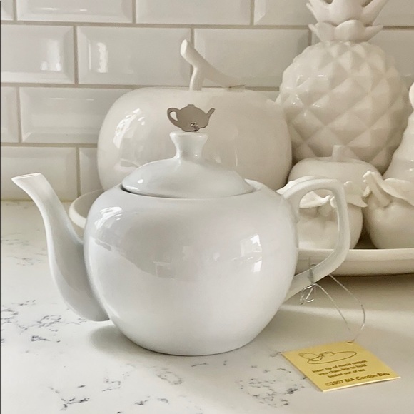Cost Plus World Market Other - World Market White Ceramic President Teapot